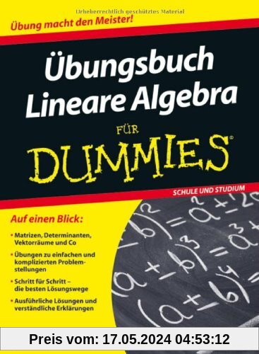 Übungsbuch Lineare Algebra für Dummies (Fur Dummies)
